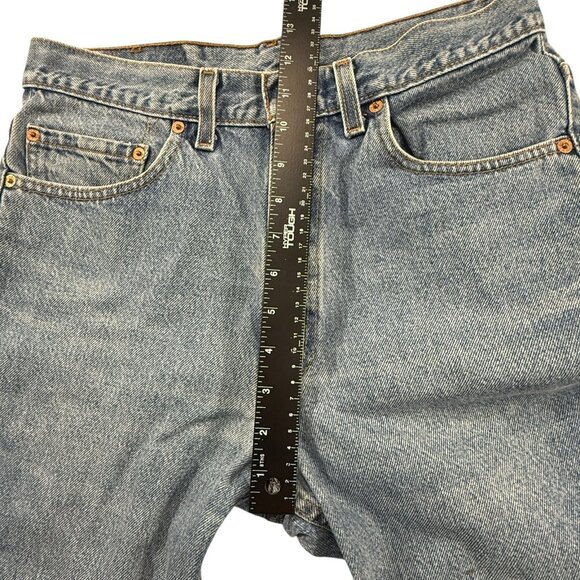 Vtg Levi’s 517 Bootcut 33x30 31x29 90s Made In USA Feathering And Fade‎ - Picture 6 of 12